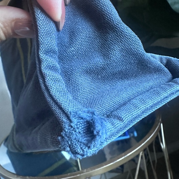 Hèrmes Blue Canvas Tote Bag - Picture 7 of 10